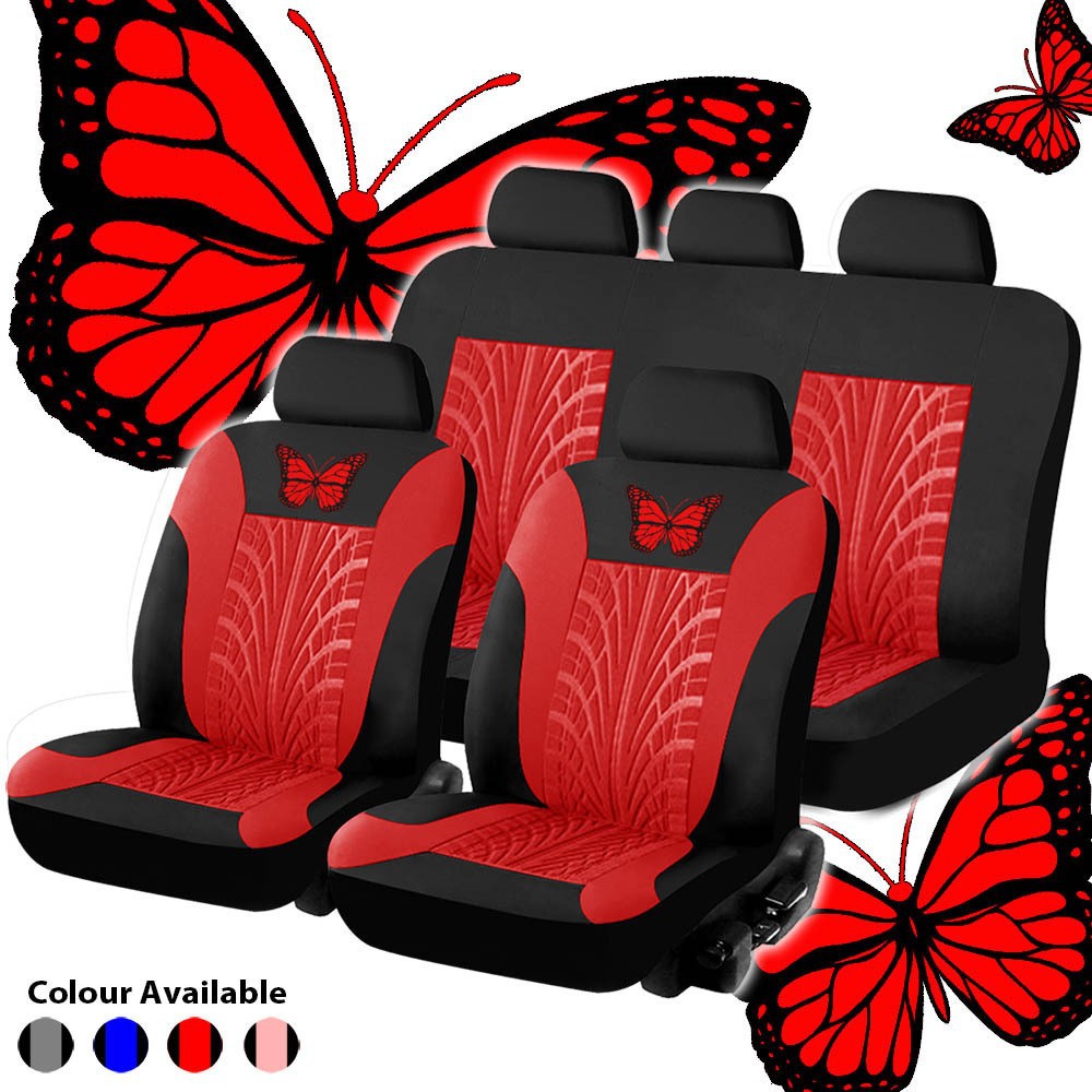 for Amazon – Universal Seat cushion, seat cover - all-red-2