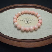 天然女王贝手链色泽粉嫩可爱时尚百搭佩戴证书小仙女必备厂家直销