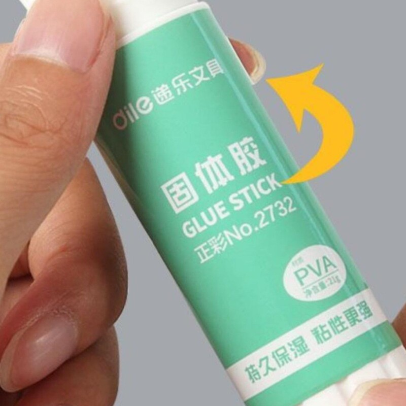 正彩12支固体胶棒办公固体胶水高粘度儿童固体胶大号 9g/21g/36克|undefined