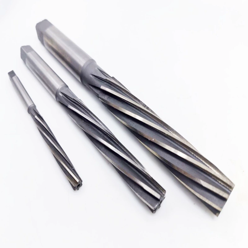 Ручной спиральный развертка HSS W4241 из быстрорежущей стали, прямой хвостовик, спиральная развертка с квадратным наконечником, ручная, 3-20H7H8, от производителя