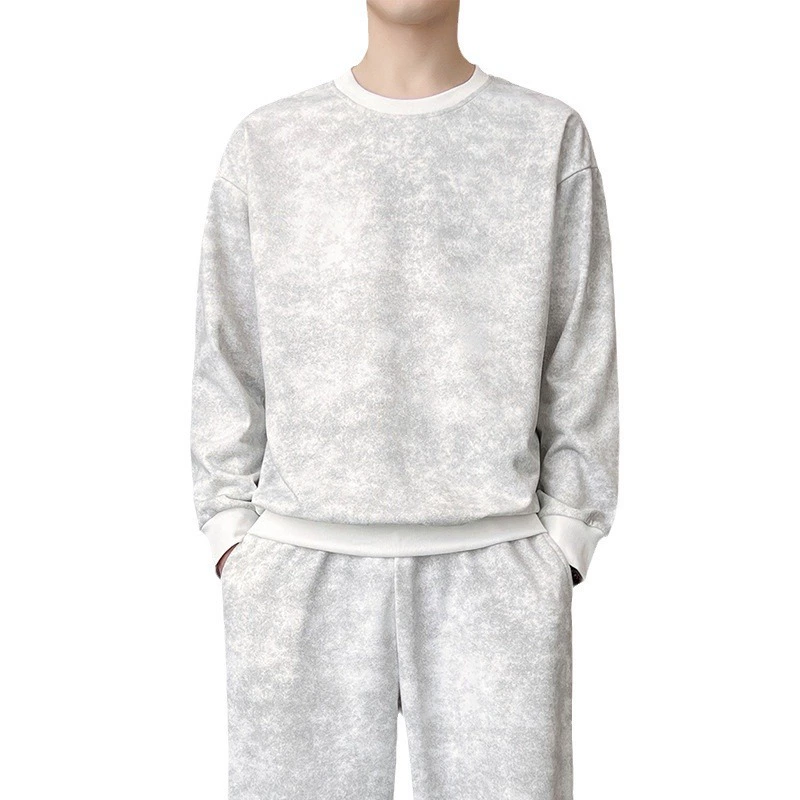 帝宇神龙 Autumn set, sweatshirt, trousers, round collar