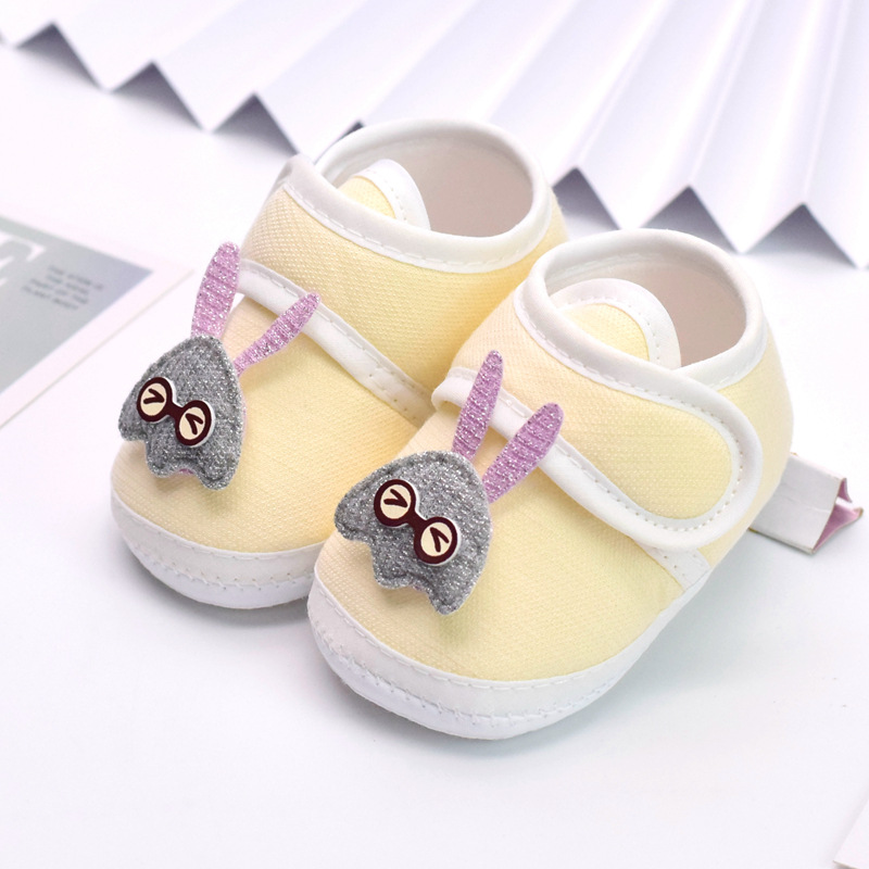 Zapatos de niño de fondo suave primavera y otoño zapatos de tela de bebé para niños y niñas 0 a 6-7-8-9-12 meses zapatos de bebé zapatos de recién nacido