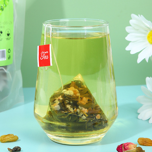 Grape oolong tea mass-selling cold brew hot brew tea bag triangle bag fruit tea flavored tea milk tea shop 3gx50 bag