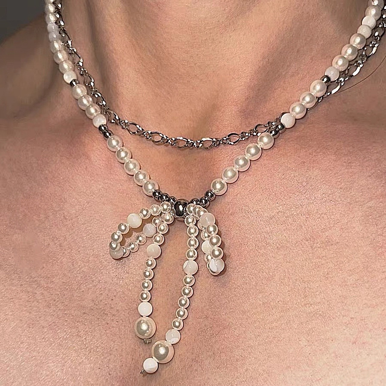 Retro sophisticated fashionable elegant trend design chain for key…