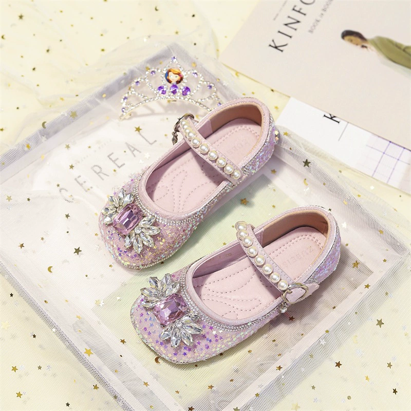 Autumn shoes, children's small princess costume for leather shoes