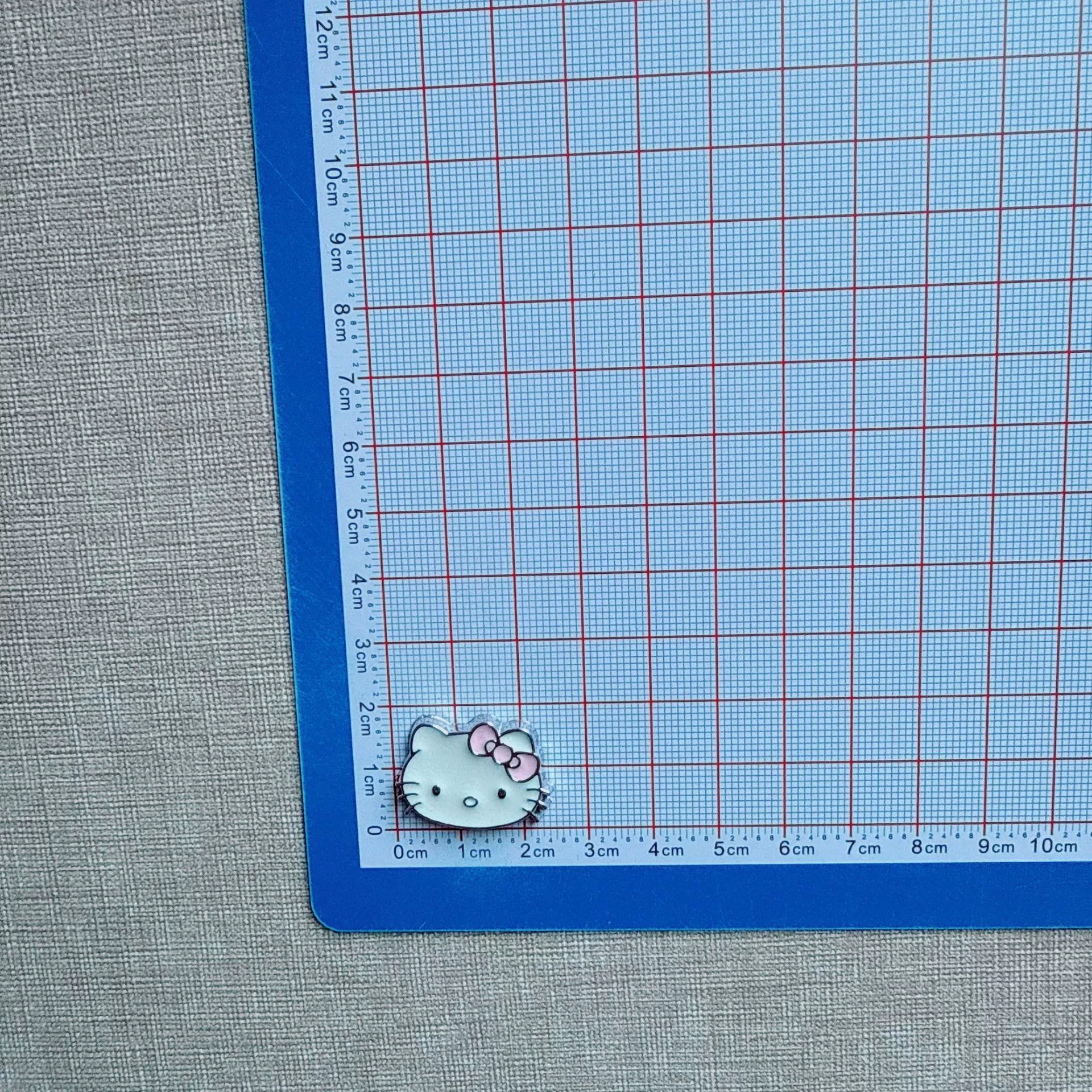 Новый серебристый край котёнок голова diy заколка для волос чехол для телефона дырка обувь цветы украшения материал аксессуары оптом