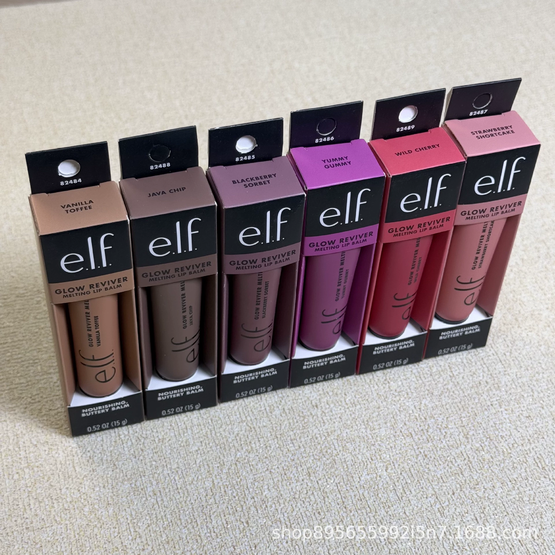 Elf новый продукт Glow Reviver тающая помада для губ с цветом, ароматизированная увлажняющая блеск для губ