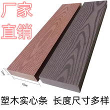 塑木户外墙板地板围板桑拿栅栏板屏风别墅阳台花园门头70*19
