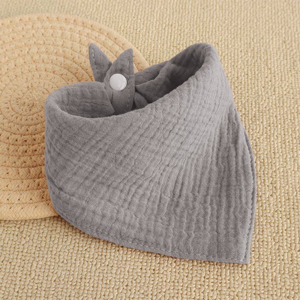 Pañuelo Triangular de Gasa para Bebé de 4 Capas de Algodón Absorbente