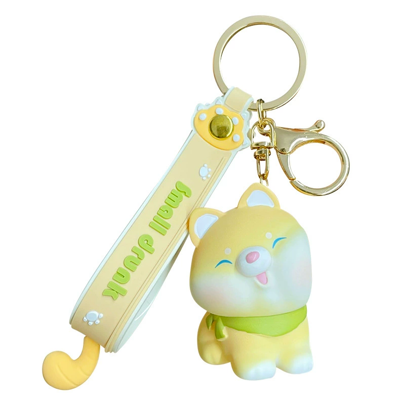 Genuine cute creative keychain, doll for keys, backpack accessory