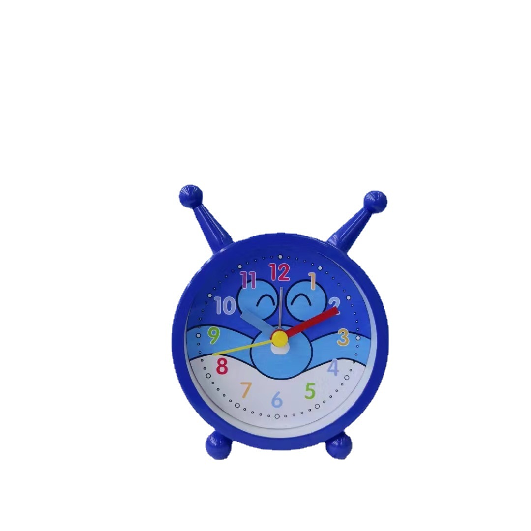 Reloj de alarma creativo directo de fábrica decoración de mesa de noche reloj de alarma para estudiantes y niños Reloj portátil al por mayor