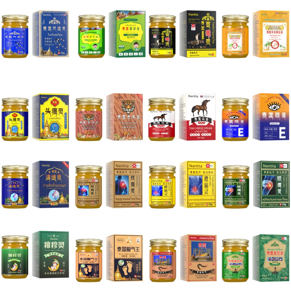 Тайский крем для всех суставов тела успокаивающий массажный крем