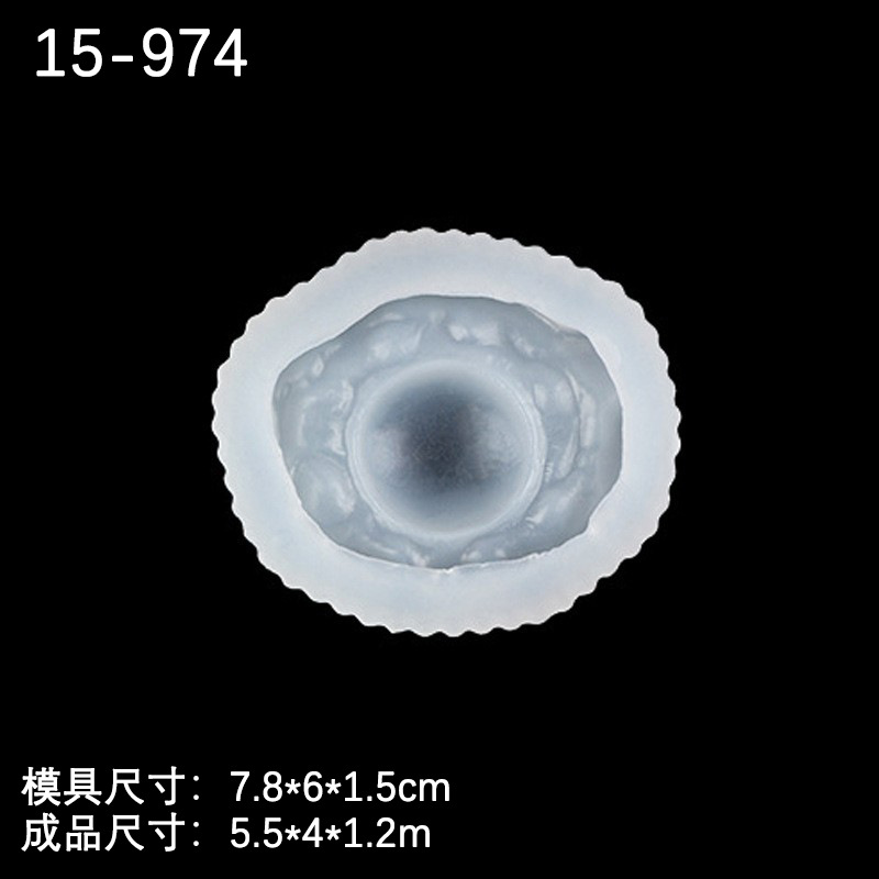 Vela de aromaterapia Molde de silicona Huevo escalfado Fideos instantáneos Huevo de doble yema Torta Mousse de chocolate Fuddle