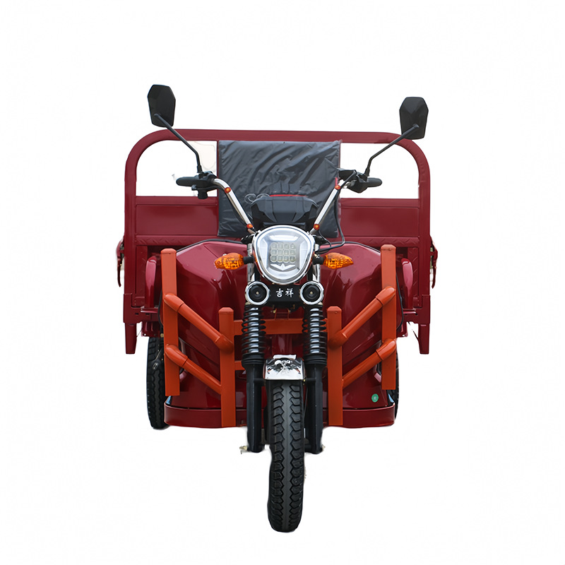 Triciclo Eléctrico Autodescargable, Vehículo Agrícola para Transporte de Carga, Camión Volquete Automático Hidráulico de Gran Motor, Vehículo de Batería de Alta Resistencia