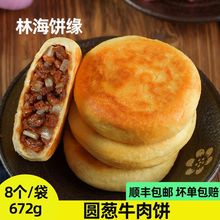 圆葱牛肉馅饼饼类微波炉加热即食面饼早餐半成品早点速食速冻特产