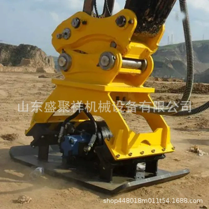 Виброплита гидравлическая для уплотнения грунта, экскаваторная трамбовка