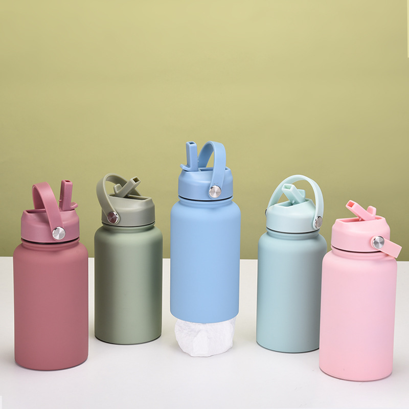 Stainless Steel Material Casual Solid Color Stainless Steel Water Bottles