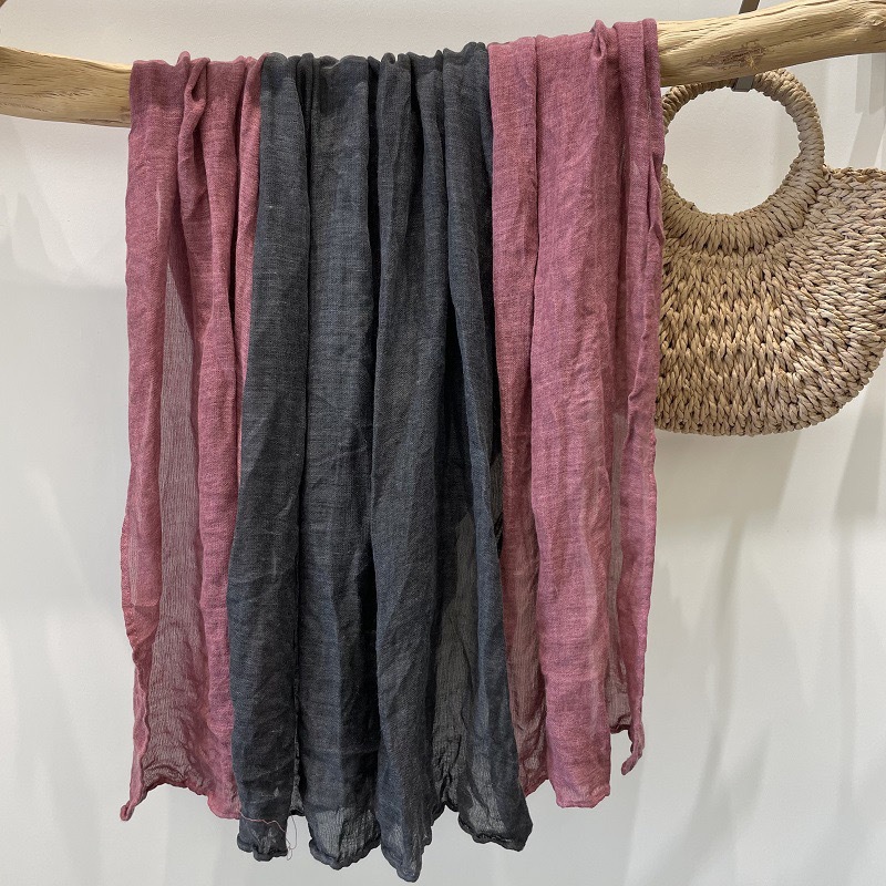 Nouveau châle chaud en coton de grande taille avec protection solaire haut de gamme et écharpe en lin polyvalente pour femmes_voghion.com