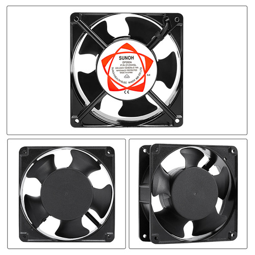 12038 AC fan 220V printing equipment DP200A 2123HSL electric welder 12CM cooling fan 