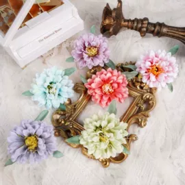 仿真花;发夹;仿真植物配件