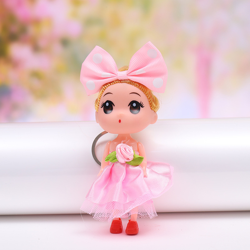 12センチの女の子の人形のおもちゃの人形のキーホルダーのペンダント|undefined