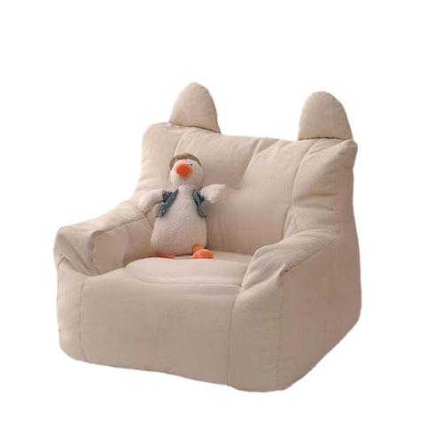 小沙发家用可坐懒人沙发填充颗粒婴儿座椅休闲久坐可爱卡通沙发椅