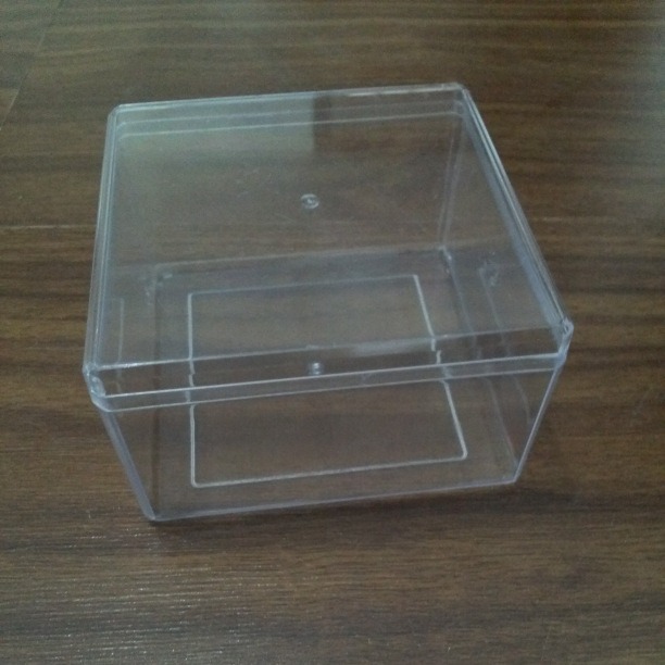 95*95*56 PS正方形透明塑料盒 食品包装盒  糖果盒  曲奇饼干盒