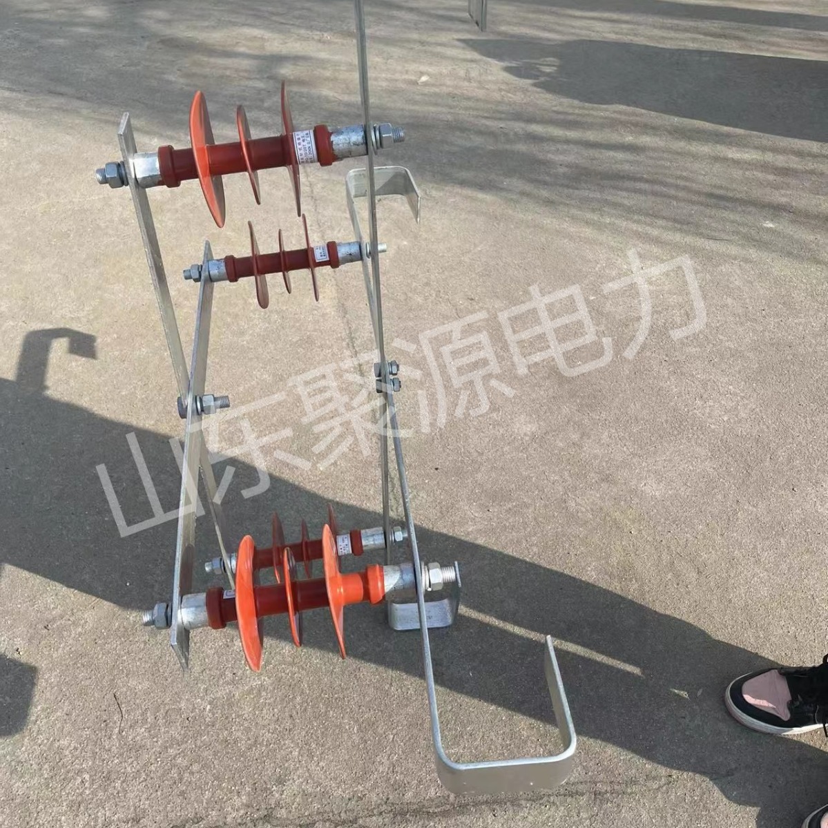 绝缘余缆架 变电站构架用绝缘余缆架 十字绕线架 含绝缘子余线架