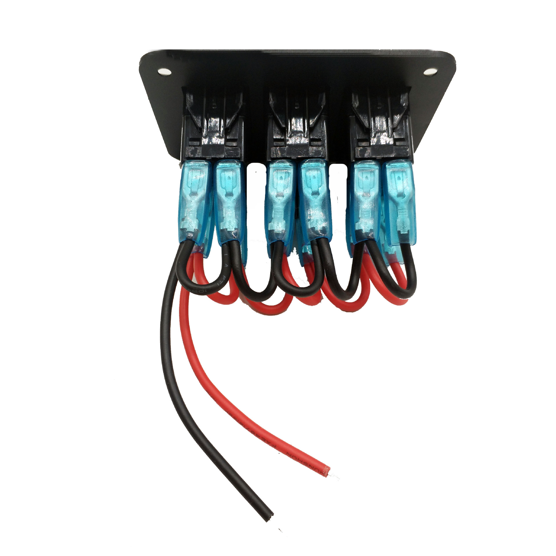 三位单排面板 蓝灯 (6)