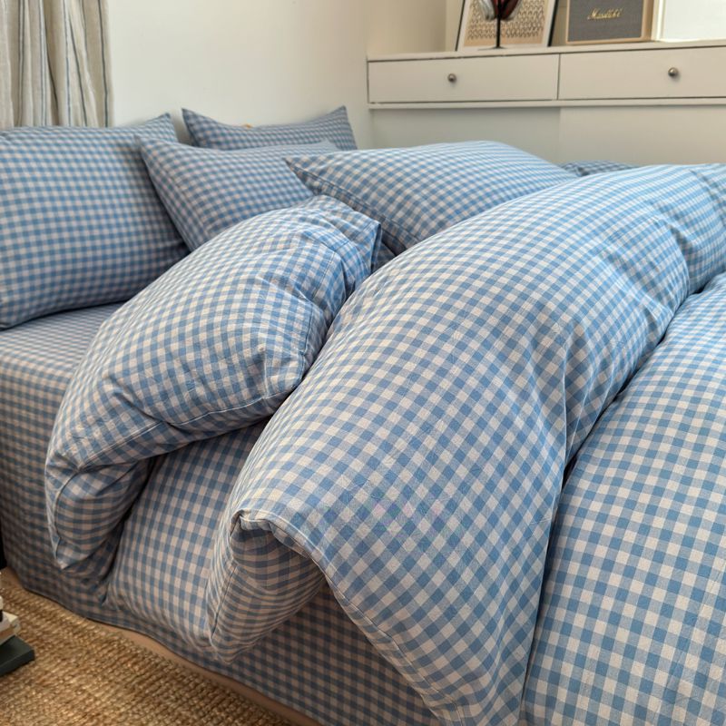 Verano ins funda de edredón de algodón de una sola pieza funda de edredón de algodón 2025 nuevo estilo 150x200x230 dormitorio individual