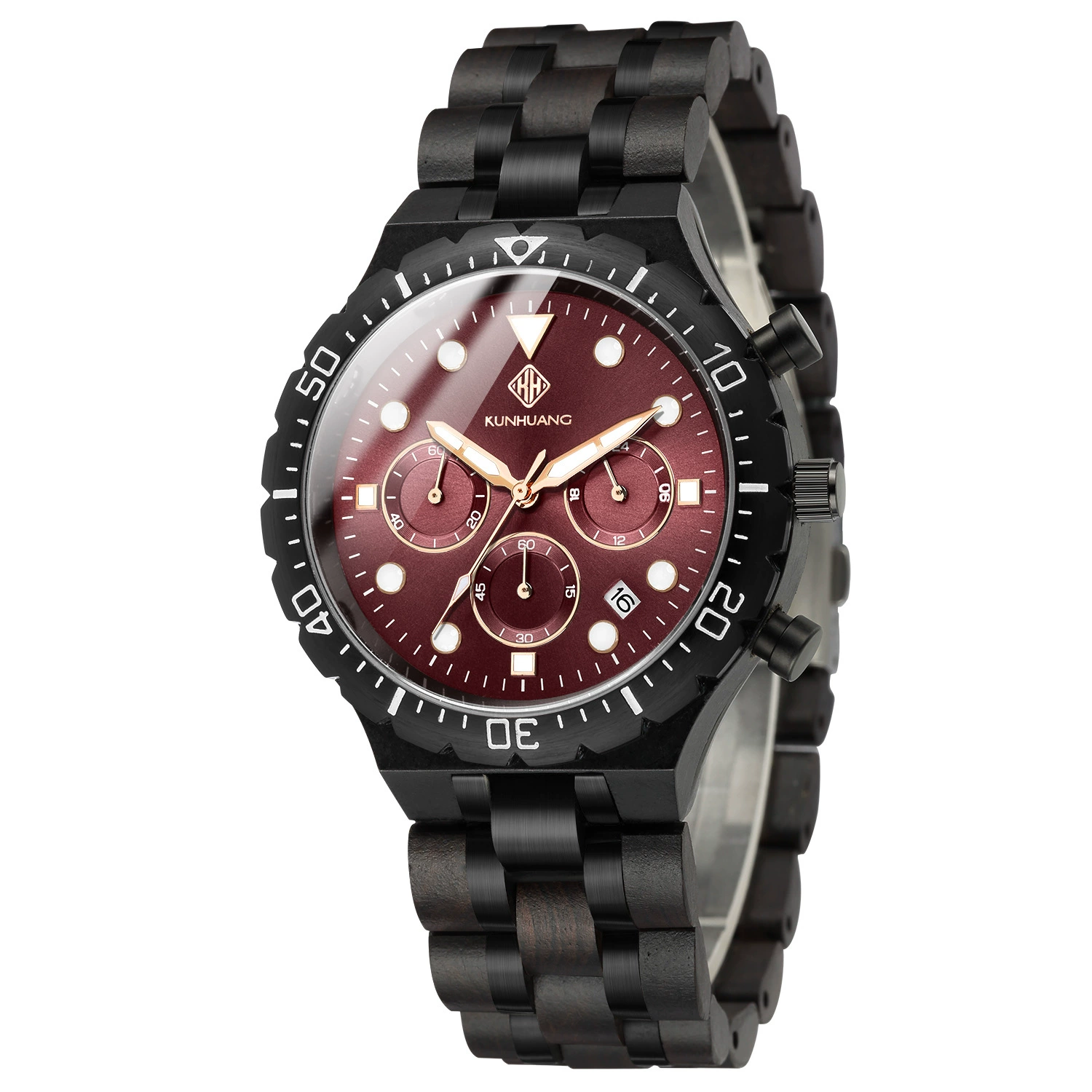 昆皇 Swiss watch, universal quartz fashionable retro watch strap, wholesale