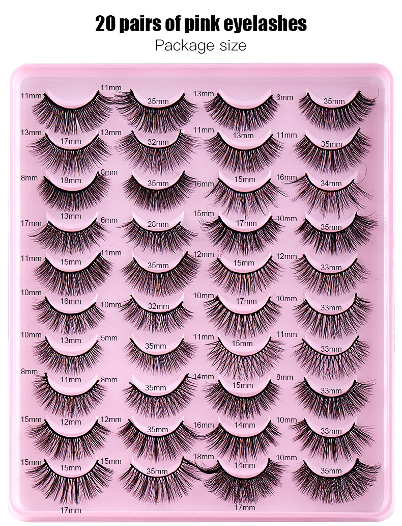 Vacation Solid Color Plastic False Eyelashes 1 Piece display picture 1