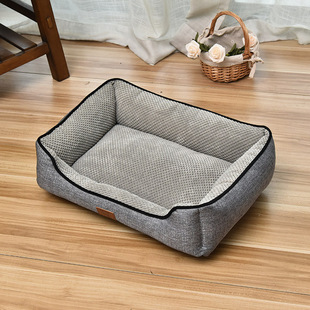 Pet Bed Dog Kennel for All Seasons Large Dog Removable and Washable Kennel Wholesale Teddy Corgi French Bulldog Cat Kennel Mat