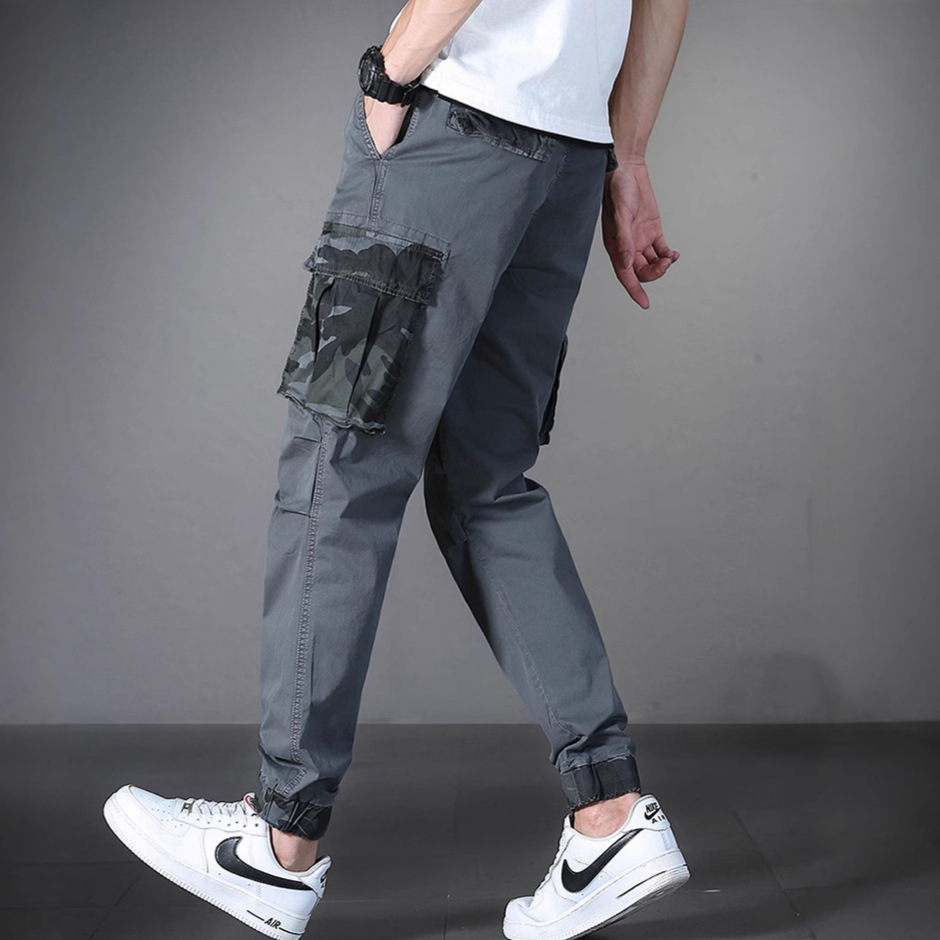 Retro universal trousers, high-quality style, oversize
