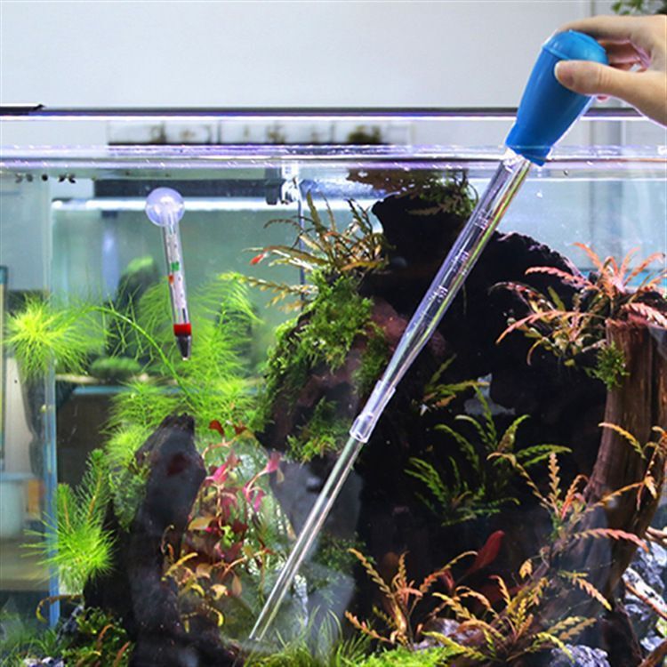 鱼缸吸便器吸粪便吸屎器换水器手捏清洁工具洗沙吸污抽水小型换水|undefined