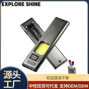 New ultra-lightweight EDC work light, strong light outdoor magnetic portable inspection light, multifunctional mini LED flashlight