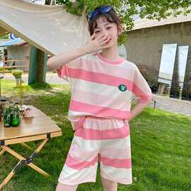 原版质量套装夏季儿童装短裤两件套速干篮球服夏装中大童薄款衣服