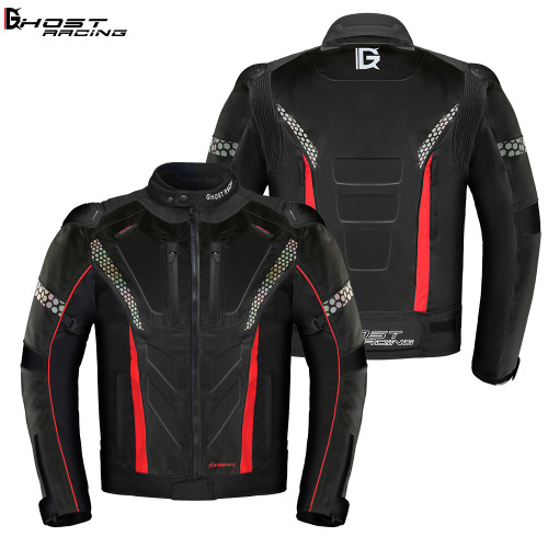 Motorcycle riding suit, racing suit, motorbike suit, all-season cycling sport universal split-style anti-fall breathable waterproof suit
