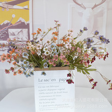 田园小苏梅假花花艺摆件复古高质客厅餐桌客厅装饰花摆设