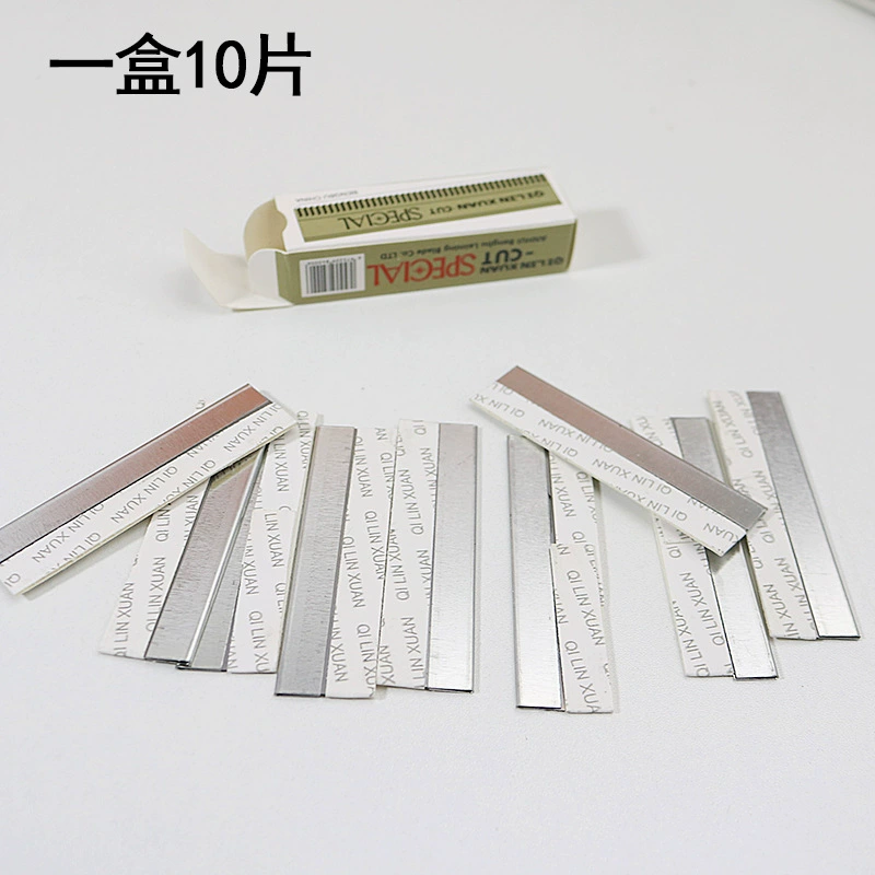 Razor, sharp blade stainless steel, 100 pieces