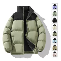 Демисезонный модный пуховик для leisure, свободный крой, oversize