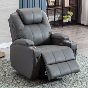 First-Class Sofa Single Electric Multi-Functional Massage Lazy Recliner Home Theater Audio-Visual Chair