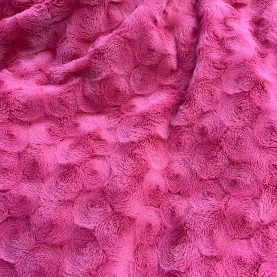 Pello de conejo estampado cepillo nuevo producto de vello de conejo estampado cuadrado tela de juguete de moda
