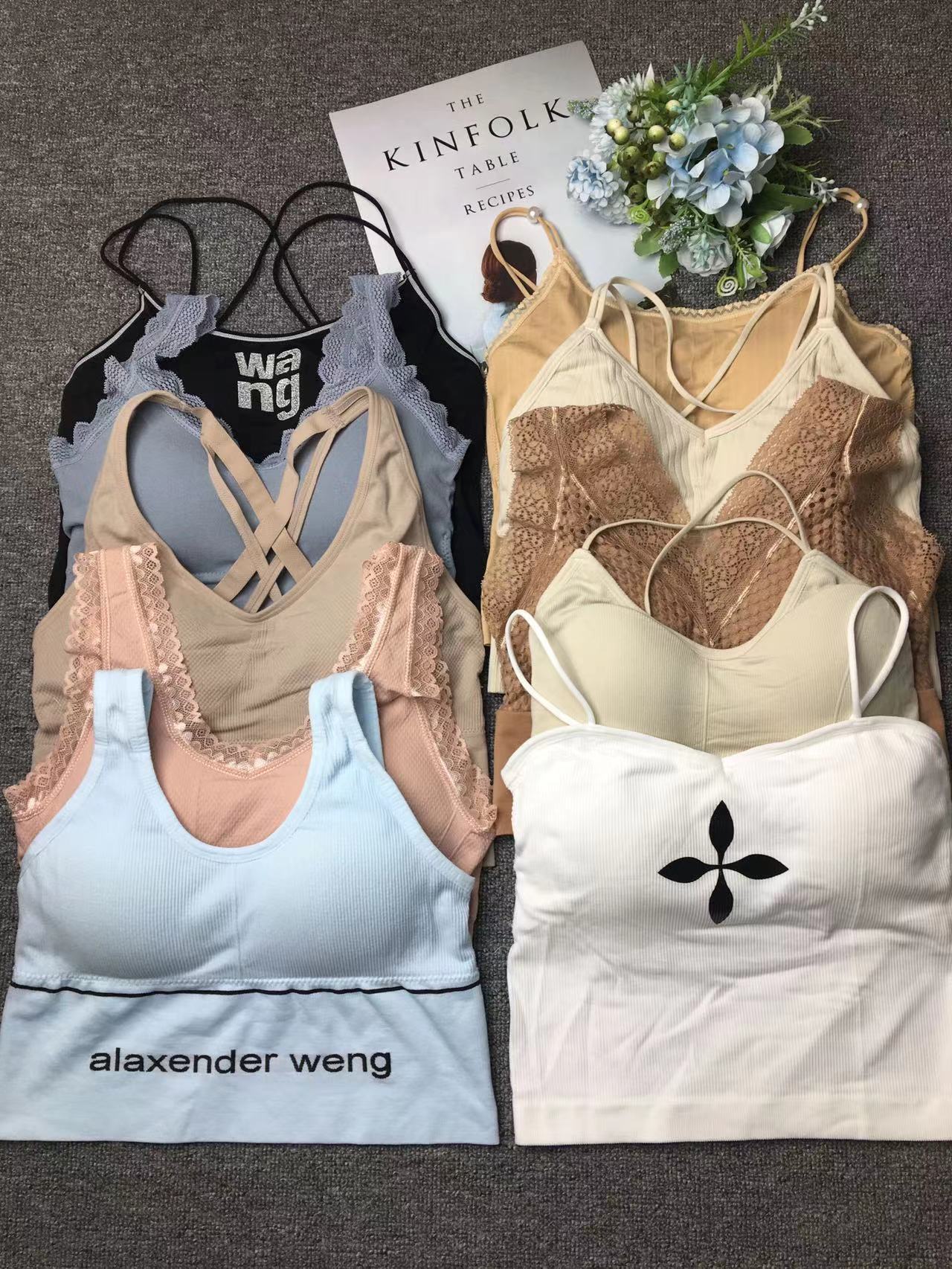 Liquidación de inventario procesamiento de cola orden misceláneo belleza espalda alta calidad cómoda chica pequeño pecho deportes belleza transparente espalda al por mayor image 5