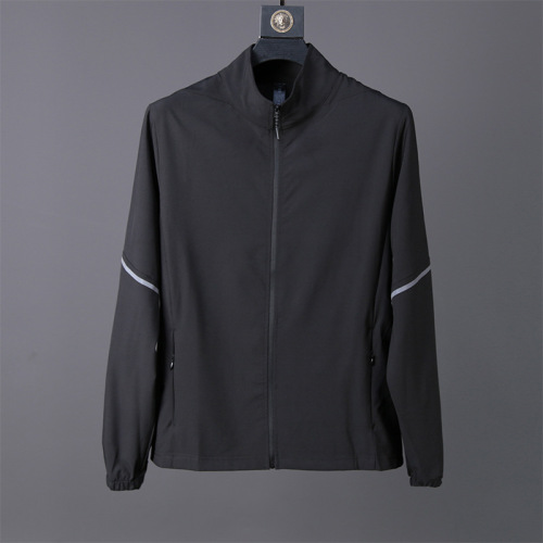 Men's Sport Jacket 2020 New Autumn Quick-Drying Running Long-Sleeve Sun Protection Top Casual Large Size Outdoor Shirt