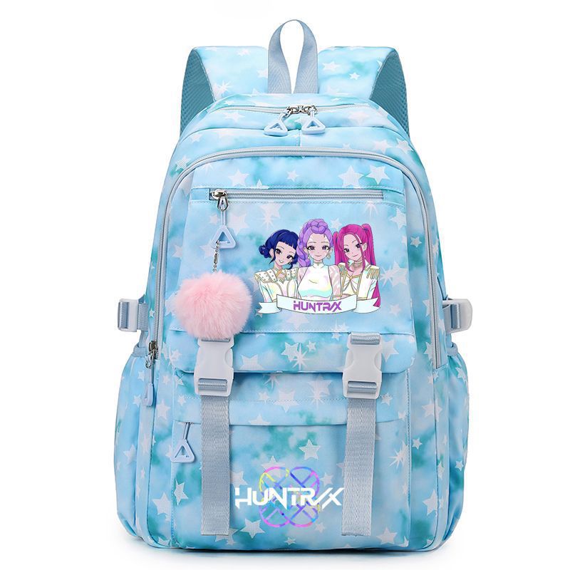 New Kpop Demon Hunters Movie Printed Backpack Student Campus School Bag