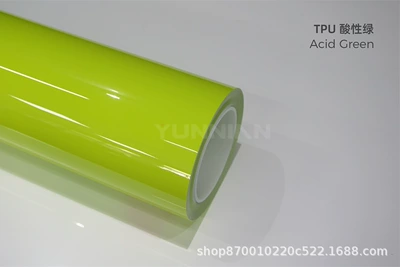 car color change film crystal | Auto Color Change Film - tpu-acidic-green-15215m