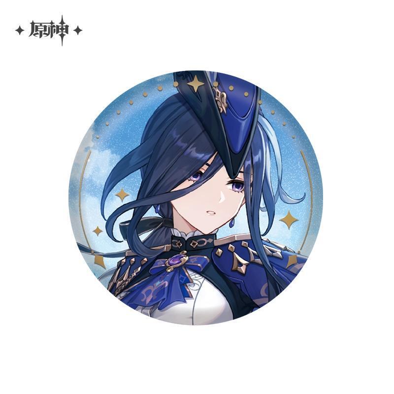 【正規品】原神 二次元周辺 公式谷逸話シリーズ バッジ色紙 ナビレットモデル|undefined