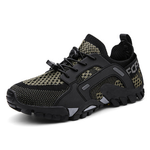 Cross-Border Popular Outdoor Casual Shoes, River Tracing Shoes, Hiking Shoes, Breathable Hiking Shoes, Wear-Resistant, Non-Slip, Quick-Interference Water Shoes