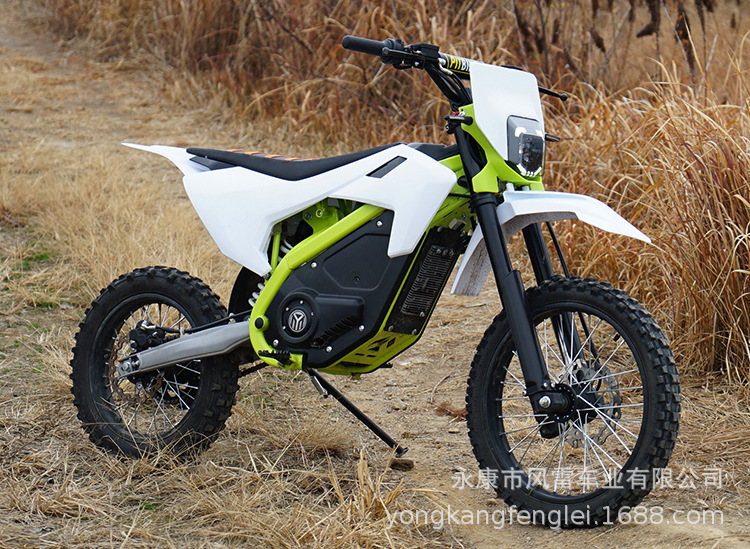 European and American Cross-Border Electric Off-Road Motorcycle 72V5000W Large-Scale Mountain Racing Light Peak Lithium Battery Electric Off-Road Vehicle